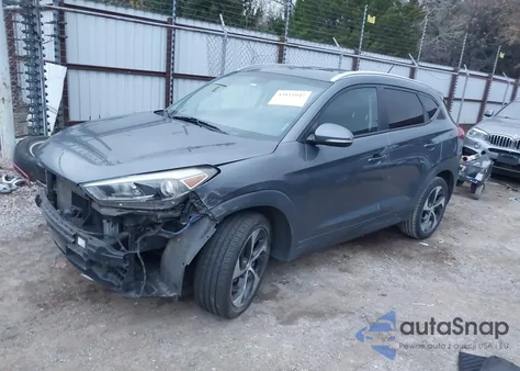 2016 Hyundai Tucson Sport из США, поврежденный, VIN KM8J33A23GU027981